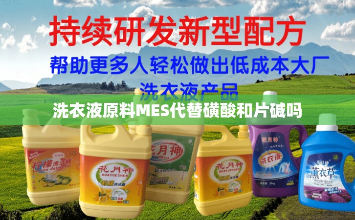 洗衣液原料MES代替磺酸和片碱吗