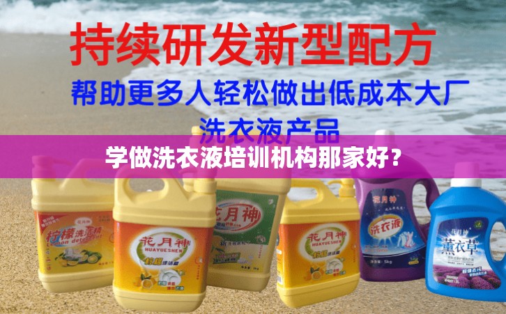 学做洗衣液培训机构那家好？